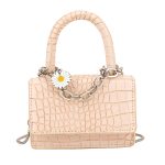 Mini small bag foreign women's bag 2020 popular new stone pattern chain crossbody bag small square bag